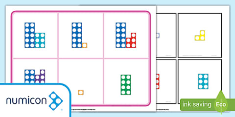 Counting Numicon Shapes